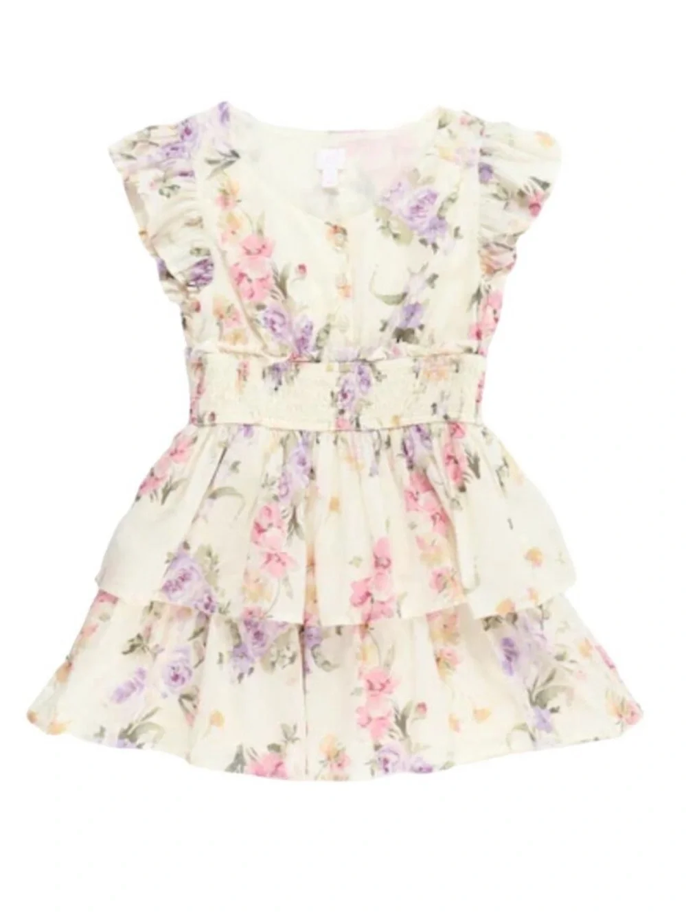GAP x LSF Love Shack Fancy Girls Floral Mini Dress XSmall (5)